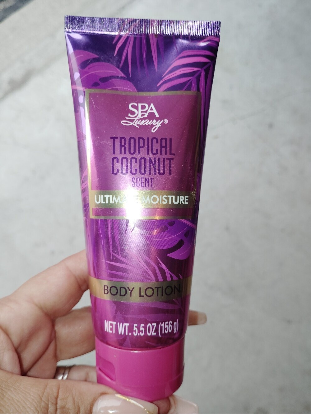 Tropical Coconut Body Lotion — Pink Hydrating Formula
